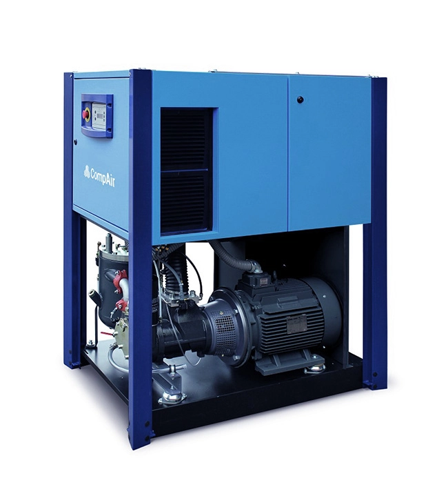 Lubricated-Rotary-Screw-Compressor-l29RS-open-side-view